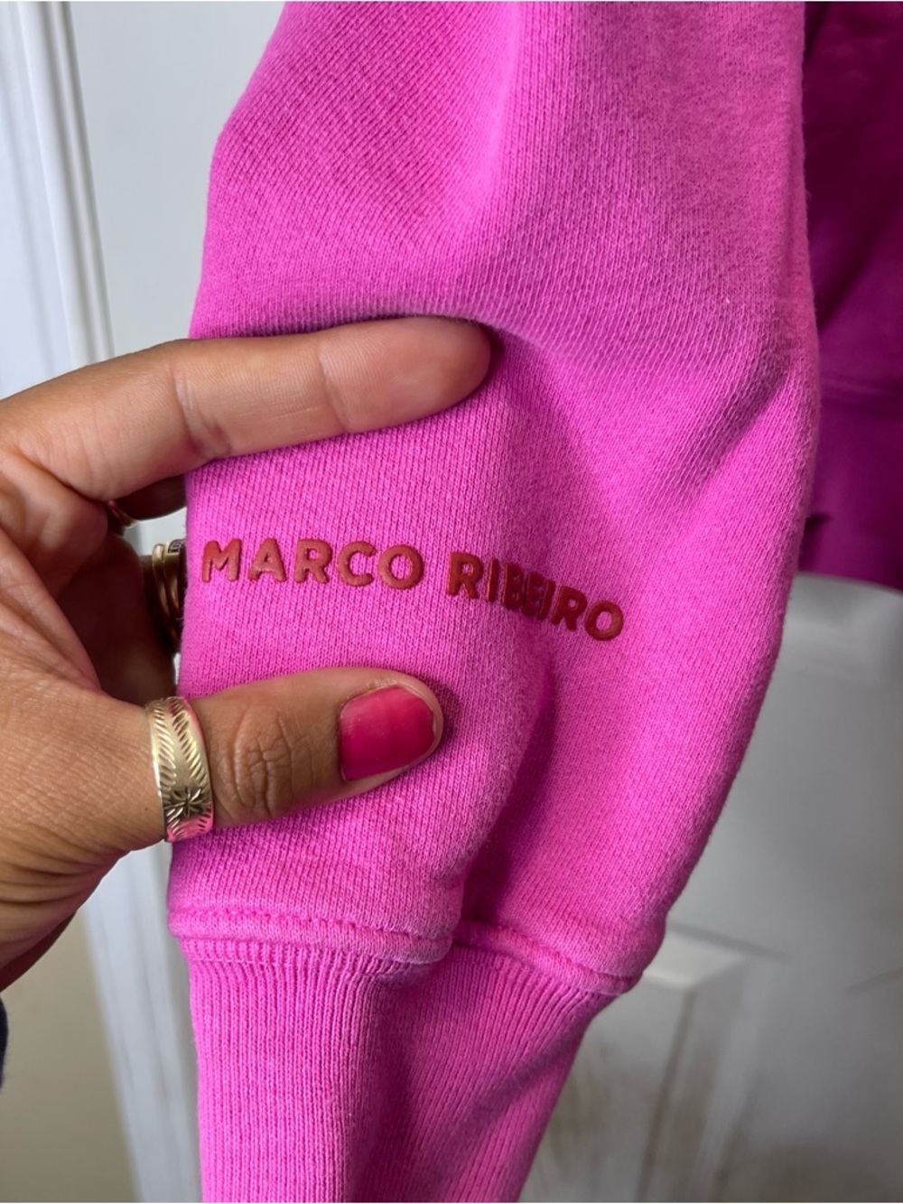 The Pleasing x Marco MAIS AMOR Hoodie Sz S - Picture 6 of 11